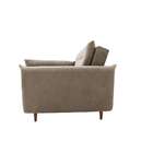 Sofá-cama Casal 3 Lugares Marília Suede Bege