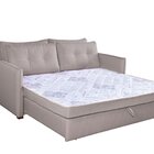 Sofá Cama Casal 95cm X 157cm Montreal Champanhe Claro