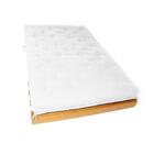 Sofá Cama Casal Branco Off Madeira Maciça Natural