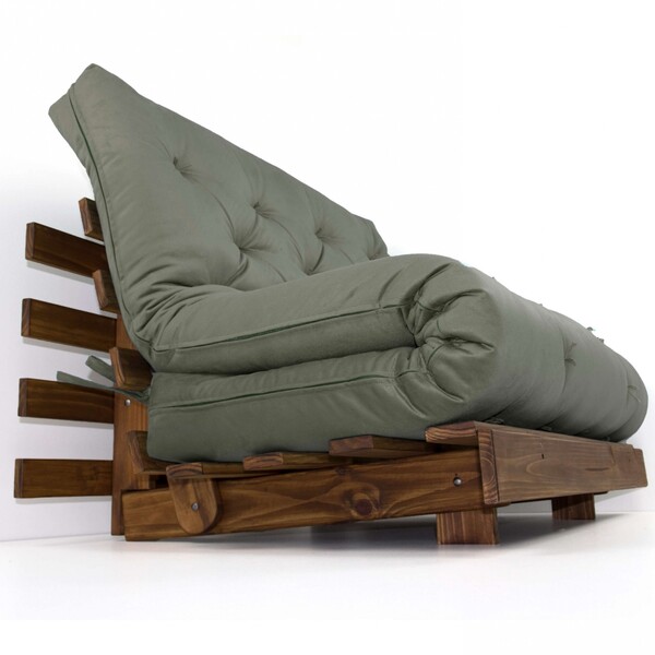 cama casal futon tokio cinza madeira