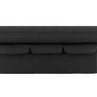 Sofá Cama Casal Luma 1,90m Preto - Xflex Sofás