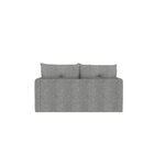 Sofá Cama Casal Para Sala De Estar 02 Lugares 167cm Madri Gra