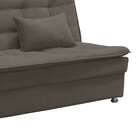 Sofá-cama Casal Penélope Veludo Marrom