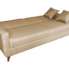 Sofá Cama Casal Reclinável Emilia - Areia Corriente