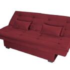 Sofá Cama Casal Reclinável Esmeralda - Goiaba Light