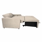 Sofá Cama Casal Retrátil E Reclinável 02 Lugares 138 Cm Versa