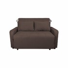 Sofá Cama Casal Retrátil E Reclinável 02 Lugares 138 Cm Versa