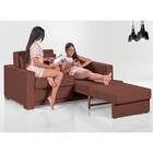 Sofa Cama Casal Sofia 2 Lugares 170cm Com Pés De Madeira Tale