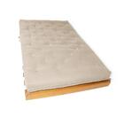 Sofá Cama Casal Tokio Bege Madeira Maciça Grapia Cor Natural