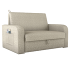 Sofá Cama Com Baú 2 Lugares Harry Veludo Millenium