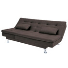 Sofá-cama Com Chaise 188cm Linoforte Rayssa Suede Veludo Espu