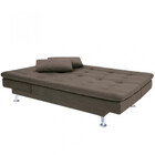 Sofá-cama Com Chaise 188cm Linoforte Rayssa Suede Veludo Espu