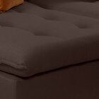 Sofá Cama Com Molas Ensacadas Maria 2.00 Mts Marrom Café