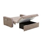 Sofá Cama Daiane Com Baú 2 Lugares Matrix