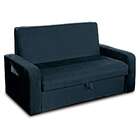 Sofá-cama Daiane Veludo Light Petróleo