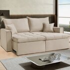 Sofá Cama Dallas 190 Cm Sem Caixa Marfim