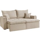 Sofá Cama Dallas 190 Cm Sem Caixa Marfim