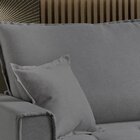 Sofá Cama Dallas 190 Cm Sem Caixa Veludo Cinza