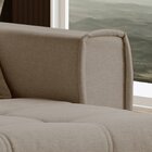 Sofá Cama Dallas 1.90 Mts Sem Caixa – Bege Castor Bege