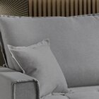 Sofá Cama Dallas 230 Cm Sem Caixa – Veludo Cinza