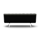 Sofá-cama De 2 Lugares Click De Suede Chumbo 177cm