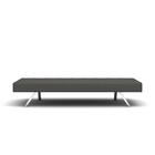 Sofá-cama De 2 Lugares Click De Suede Chumbo 177cm