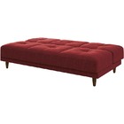 Sofá Cama De 3 Lugares Paloma – Linoforte Moveis - Vermelho
