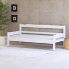 Sofa Cama De Madeira Maciça Cor Branco