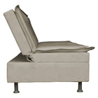 Sofá Cama Decorativo 2 Lugares Encosto Reclinável 190cm Impal