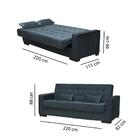 Sofá Cama Dinorá 3 Lugares Matrix