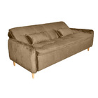 Sofá-cama Donna 3 Tipos De Posições Em Tecido Veludo Turkey C