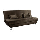 Sofá Cama Dubai 3 Lugares Reclinável Veludo Turkay Star Confo