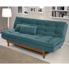 Sofá Cama Dubai Espresso Móveis Azul Turquesa