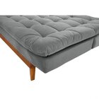 Sofá Cama Dubai Espresso Móveis Cinza