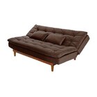 Sofá Cama Dubai Espresso Móveis Marrom