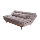 Sofá Cama Dubai Espresso Móveis Nude