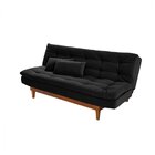 Sofá Cama Dubai Espresso Móveis Preto