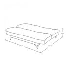 Sofá Cama Dubai Espresso Móveis Terracota