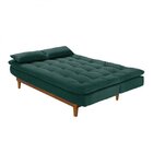 Sofá Cama Dubai Espresso Móveis Verde