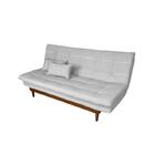 Sofá Cama Dubai Linho Espuma D33 Gelo