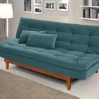 Sofá Cama Dubai Madero Azul Turquesa
