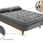 Sofá Cama Dubai Madero Cinza