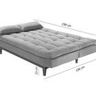 Sofá Cama Dubai Madero Coral