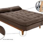 Sofá Cama Dubai Madero Marrom