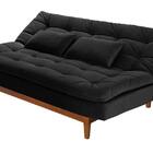 Sofá Cama Dubai Madero Preto