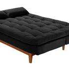 Sofá Cama Dubai Madero Preto