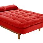 Sofá Cama Dubai Madero Vermelho