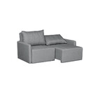 Sofá Cama Dubai Retratil E Reclinavel 3 Lugares Em Linho Sofa