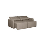 Sofá Cama Dubai Retratil E Reclinavel 3 Lugares Em Linho Sofa