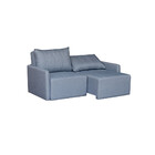 Sofá Cama Dubai Retratil E Reclinavel 3 Lugares Em Linho Sofa